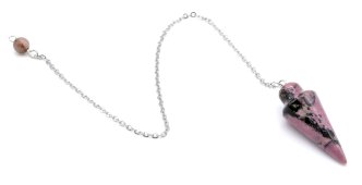 Pendule Goutte Rhodonite 3cm