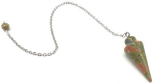 Pendule Goutte Unakite 3cm