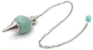 Pendule sphère Amazonite Extra 4cm