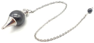 Pendule sphère Hematite 4cm