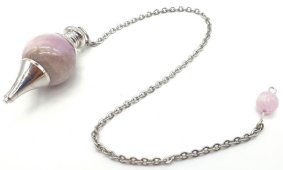 Pendule sphère Kunzite 4cm
