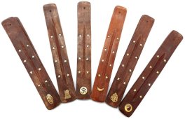 Porte-Encens Bois Ski10 Mix 12 pièces