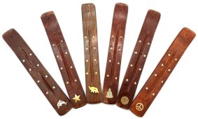 Porte-Encens Bois Ski11 Mix 12 pièces