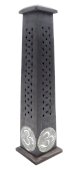 Porte-Encens Bois Tour Om 30cm