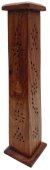 Porte-Encens Bois Tour Bouddha 30cm
