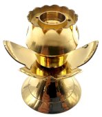 Brûleur Résine Bronze Lotus 7cm