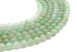 Perles Aventurine Verte 10mm sur fil 40cm