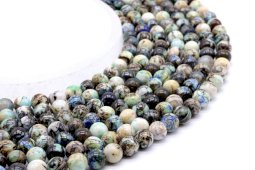 Perles Baryte 'AAA' 8mm sur fil 40cm