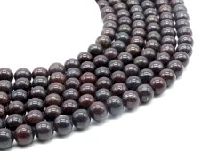 Perles Jaspe Arc-en-Ciel 10mm sur fil 40cm