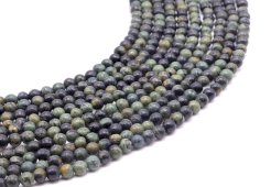 Perles Jaspe Kambaba 4mm sur fil 40cm
