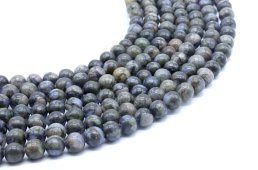 Perles Liberite 8mm sur fil 40cm