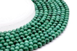 Perles 'Light' Malachite 'AA' 6mm sur fil 40cm