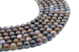 Perles Pietersite 10mm sur fil 40cm