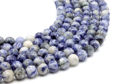 Perles Sodalite 10mm sur fil 40cm