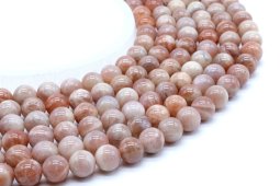 Perles de Soleil 'AA' 10mm sur fil 40cm