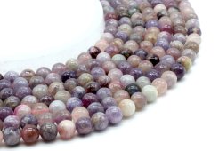 Perles Tourmaline Multicolore 8mm sur fil 40cm