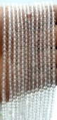 Perles facettées Cristal de Roche 3mm sur fil 40cm