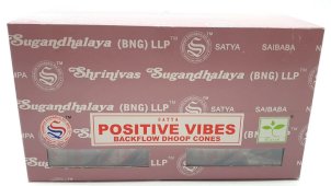 Backflow cônes Satya Positive Vibes 6pcs