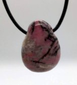 Rhodonite roulée Percée 3cm