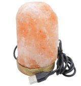 Mini Lampe de Sel USB Brute 1KG - Multicolore