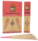 Encens Mystic Spirits Sauge Blanche + Rose 8bts