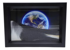 Tableau Sable Mouvant 'Planète' 20cm