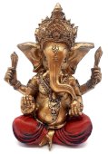 Statue Résine Ganesh Multi 12cm